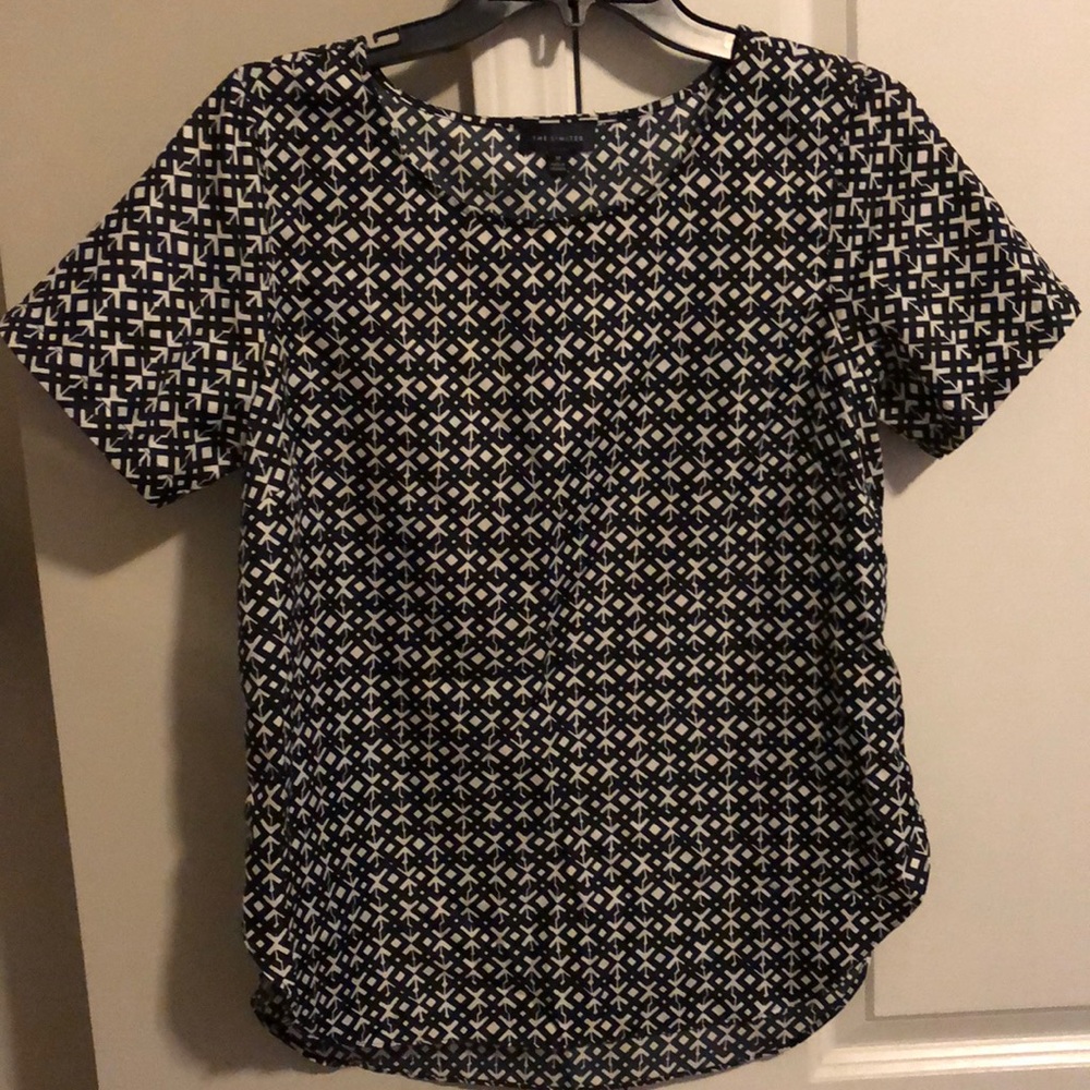 Black & White Blouse